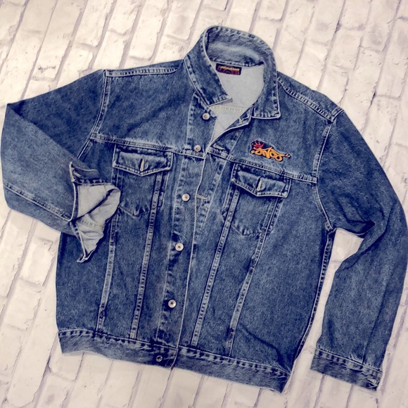 Vintage 90’s JNCO Jean Jacket 🤯 Made In USA 🇺🇸 - Picture 2 of 7